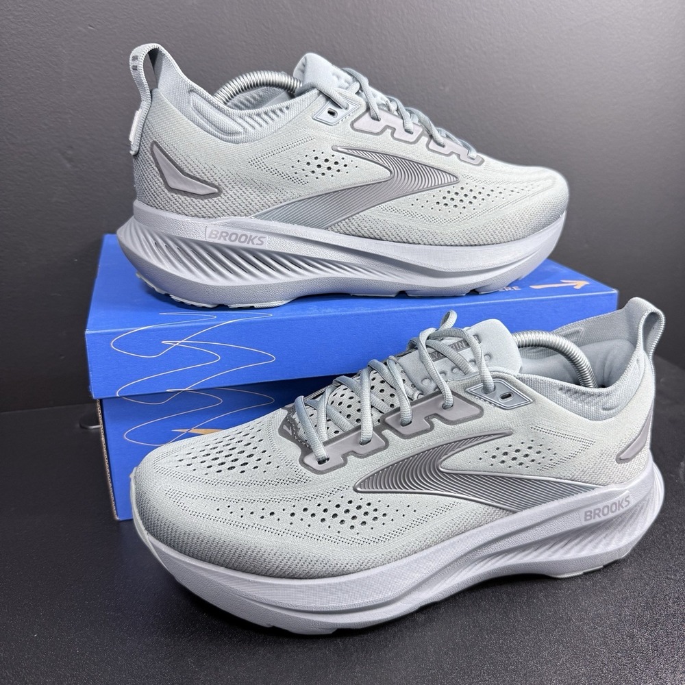Brooks‎ Glycerin 23 Mens Size 12.5 Running Shoes Wide Grey blackened Pearl - Picture 2 of 14